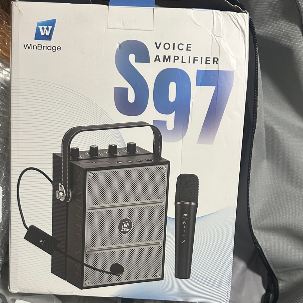 S97 Portable Voice Amplifier - Black